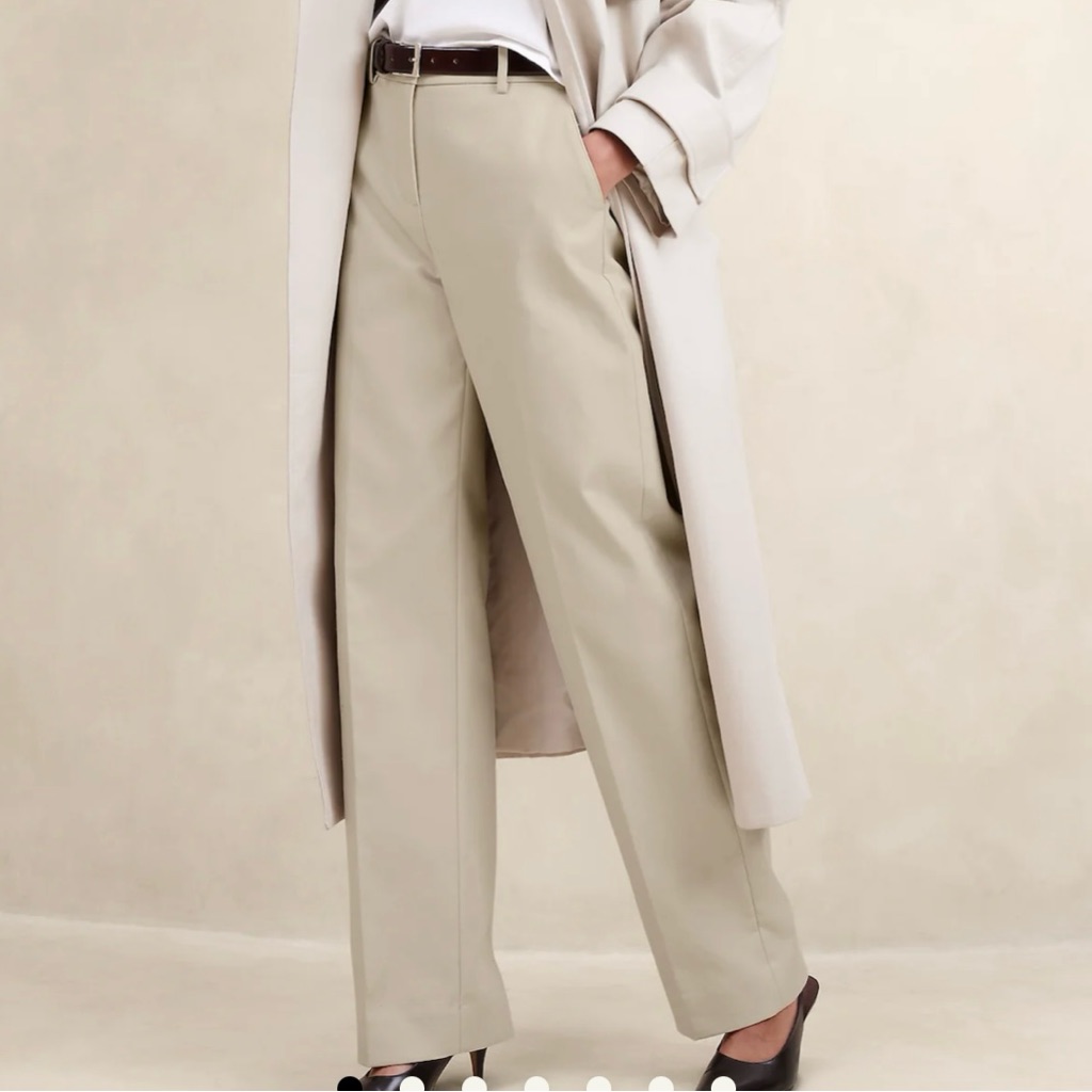 Sabbia Italian Twill Straight Pant